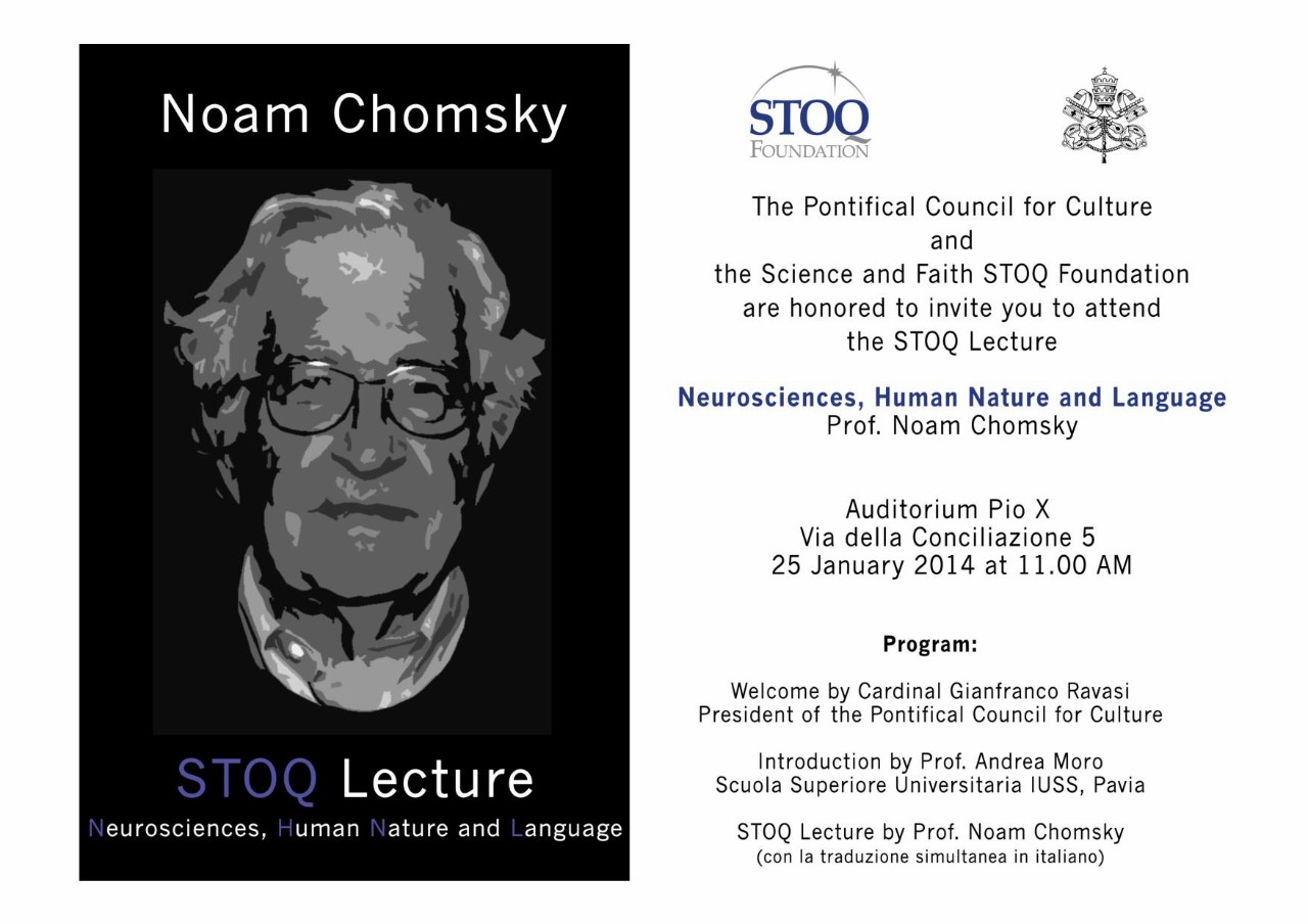The 2014 Stoq Lecture